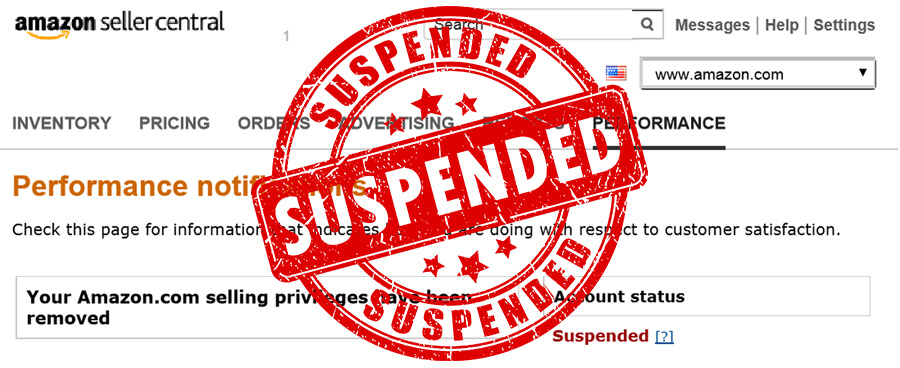 Amazon Account suspensions