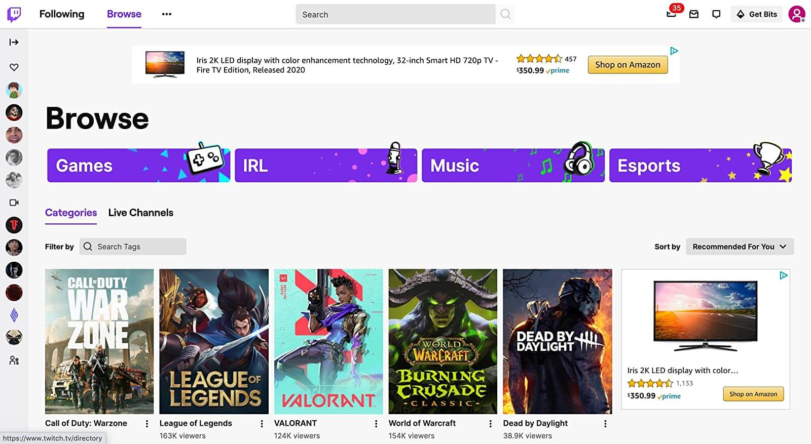 Advertising on Twitch is now easy with Sponsored Display Ads 